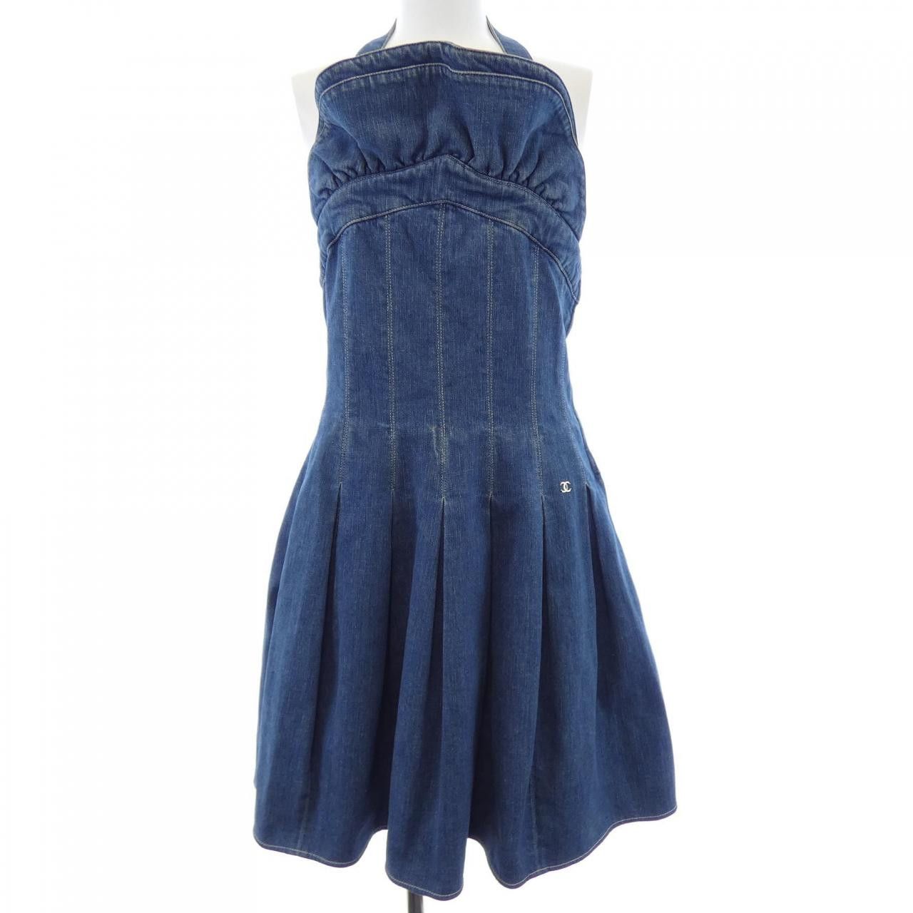 Chanel Chanel Chanel Dress Textile Dresses P30000V20256 DUTY FREE for USA Size ONE SIZE - 1 Thumbnail