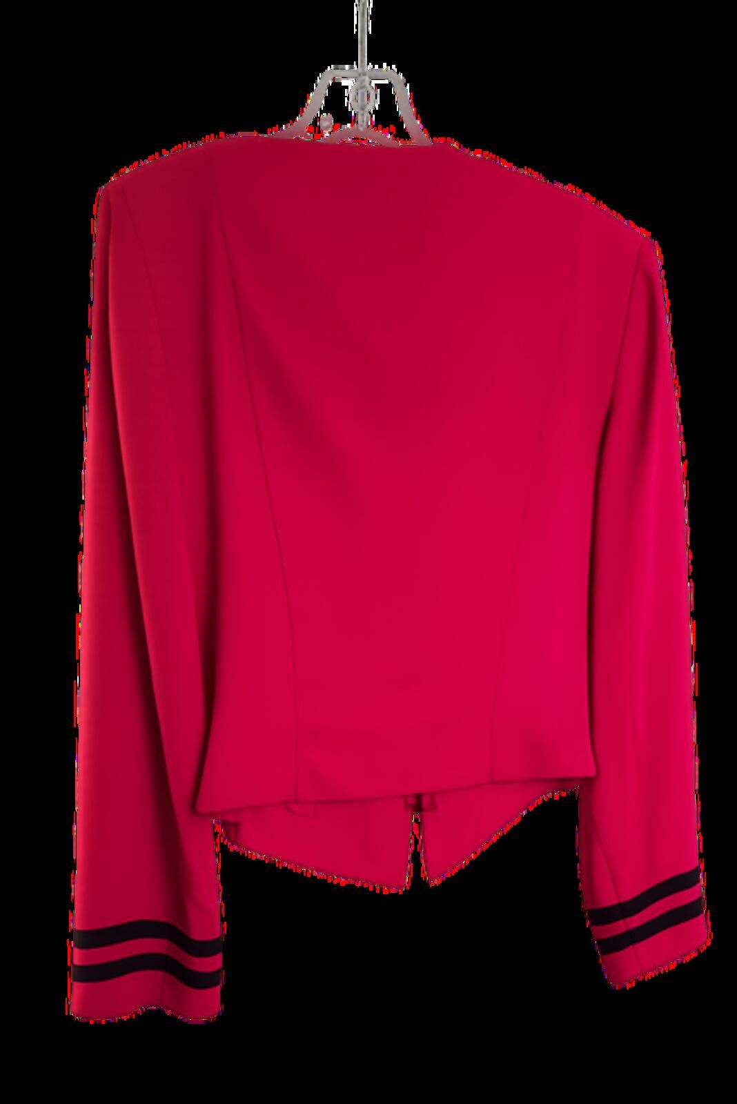 Other Casual Corner Red Blazer Jacket Size 10 Size L / US 10 / IT 46 - 2 Thumbnail
