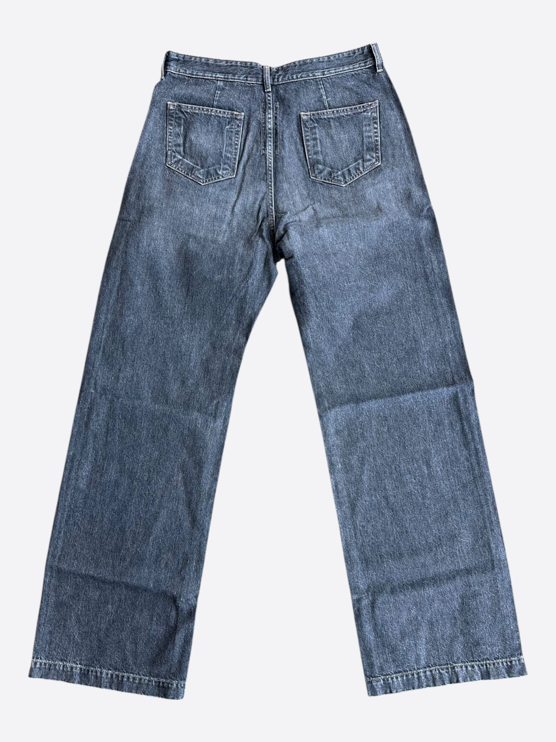 Rick Owens Rick Owens Washed Grey Geth Jeans Size US 31 - 2 Thumbnail