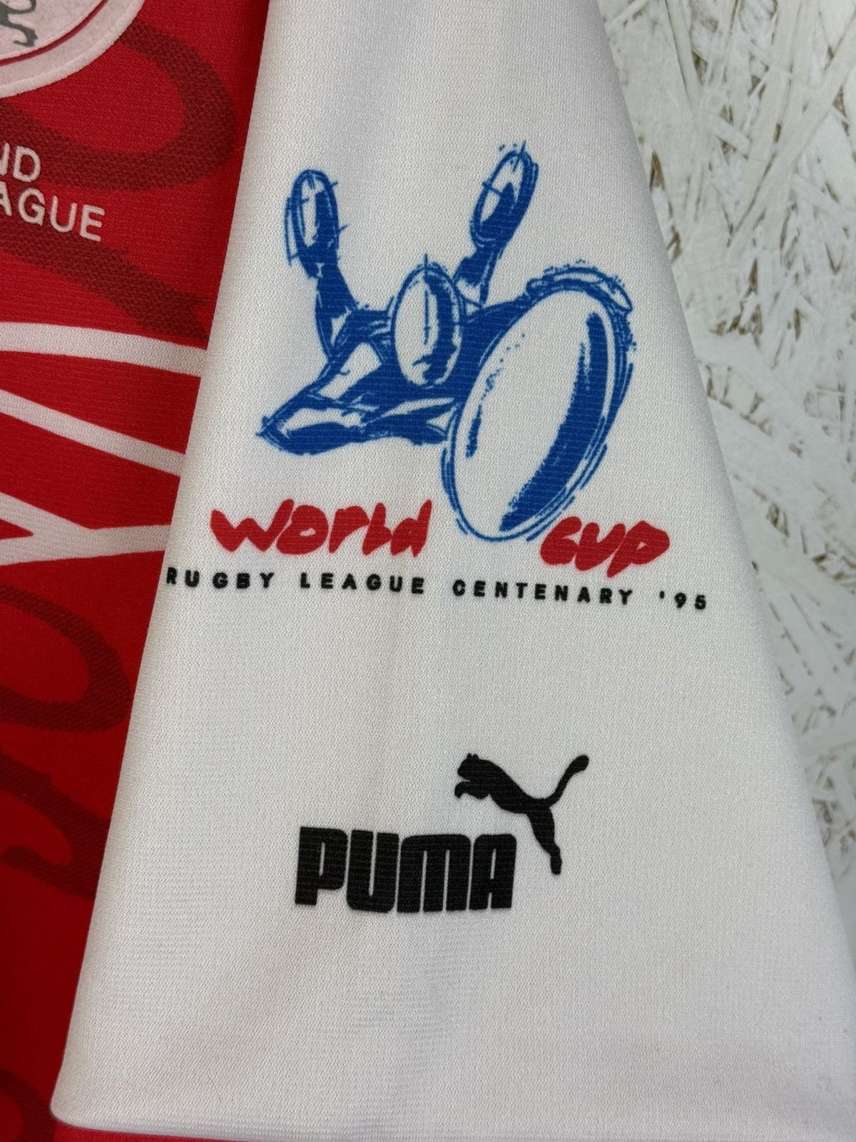 Puma 90s Puma England Rugby 1995 Centenary Jersey Size ~XL Size US XL / EU 56 / 4 - 3 Thumbnail