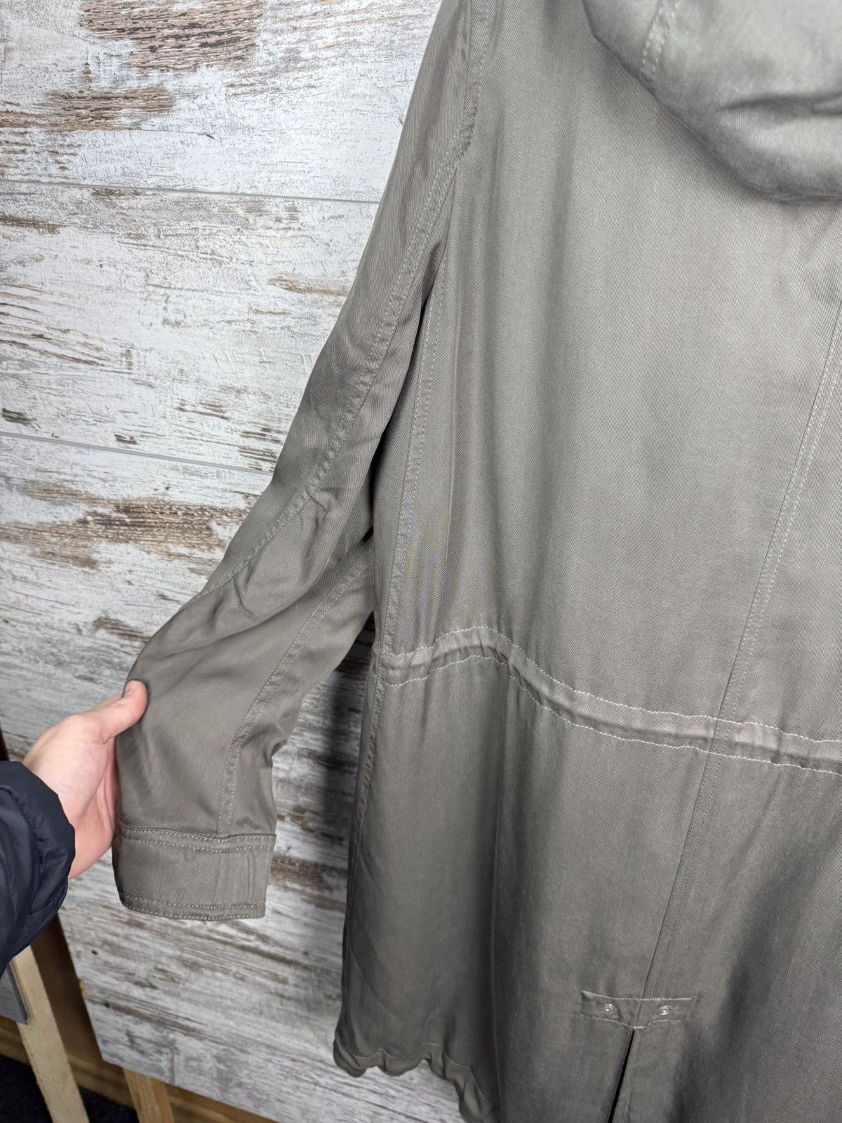Allsaints Vintage ALLSAINTS PORTERE KHAKI PARKA COAT Japanese Y2K Size L / US 10 / IT 46 - 15 Thumbnail