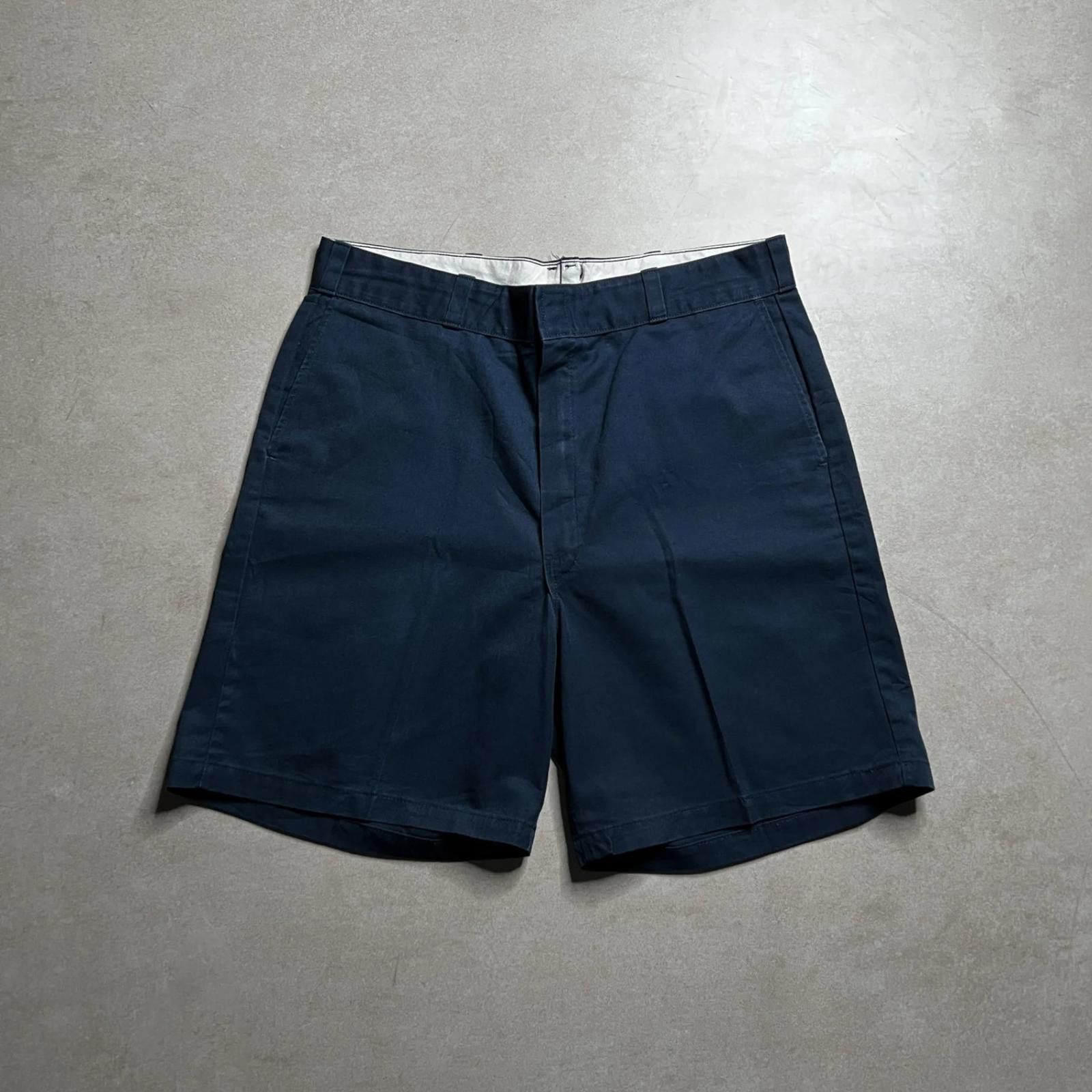Dickies Vintage Dickies Navy Shorts - 34x8 Size US 34 / EU 50 - 1 Thumbnail