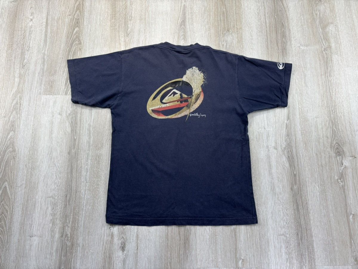 Quiksilver × Vintage Mens vintage t shirt Quiksilver Size Small Size US S / EU 44-46 / 1 - 9 Thumbnail