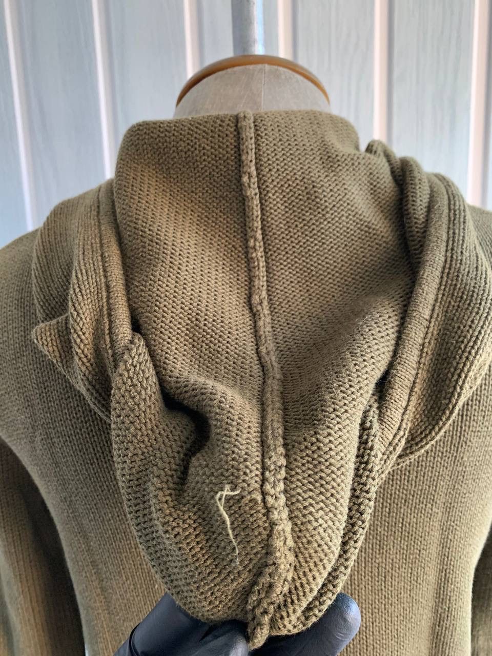Polo Ralph Lauren × Vintage Vintage Polo Ralph Lauren Women's Green Knit Full Zip Hoodie Size S / US 4 / IT 40 - 16 Thumbnail