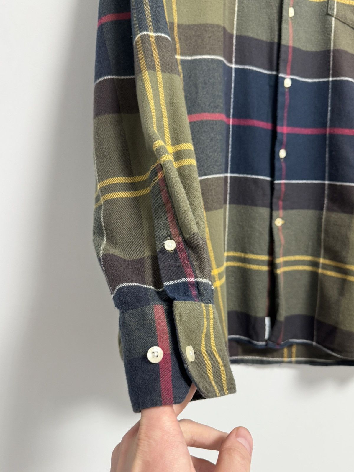 Barbour Barbour Button Up T-Shirt Vintage 90’s Size US L / EU 52-54 / 3 - 5 Thumbnail
