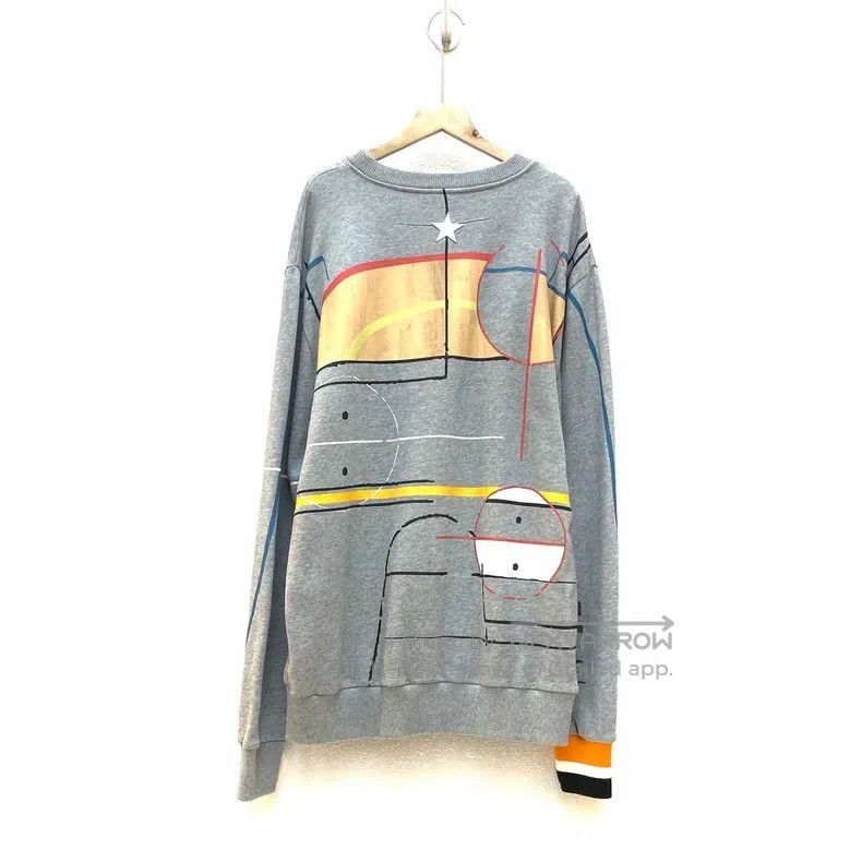 Givenchy Givenchy Geometric Pattern Printed Hoodie Size US L / EU 52-54 / 3 - 2 Thumbnail
