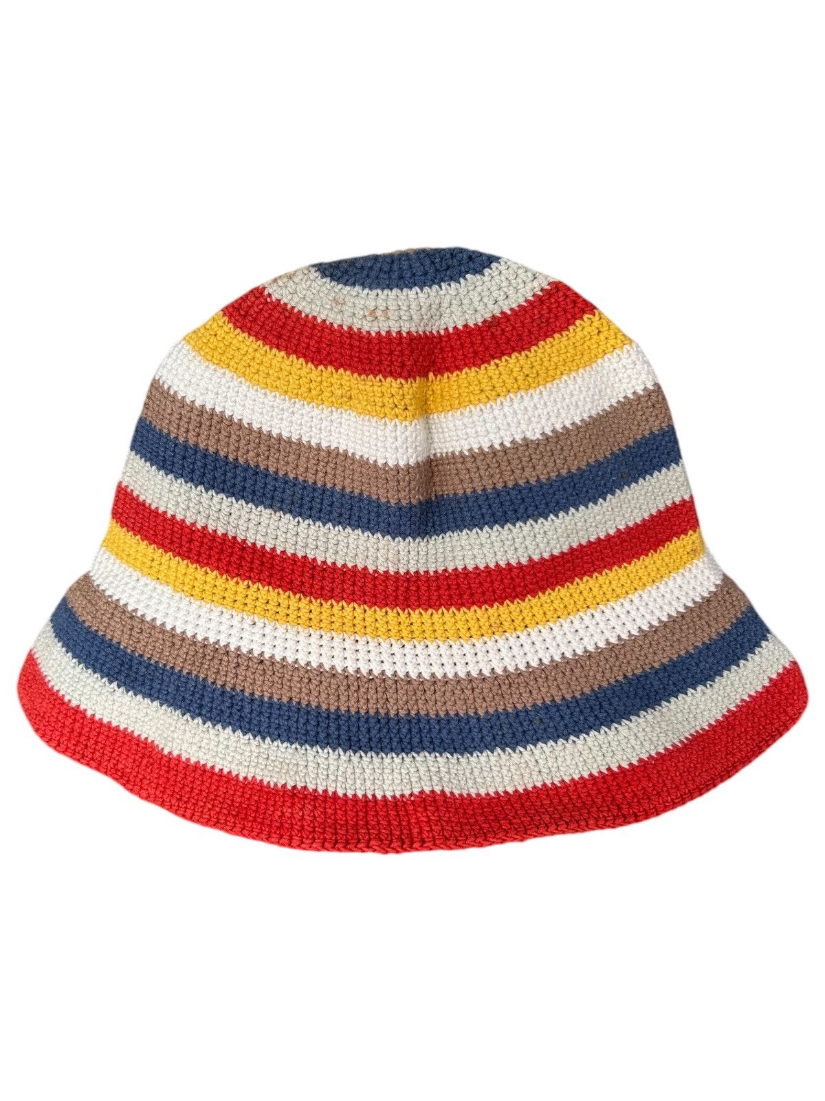 Kapital Crochet knitted handmade Bucket Hats Rare☠️☠️ Size ONE SIZE - 1 Thumbnail
