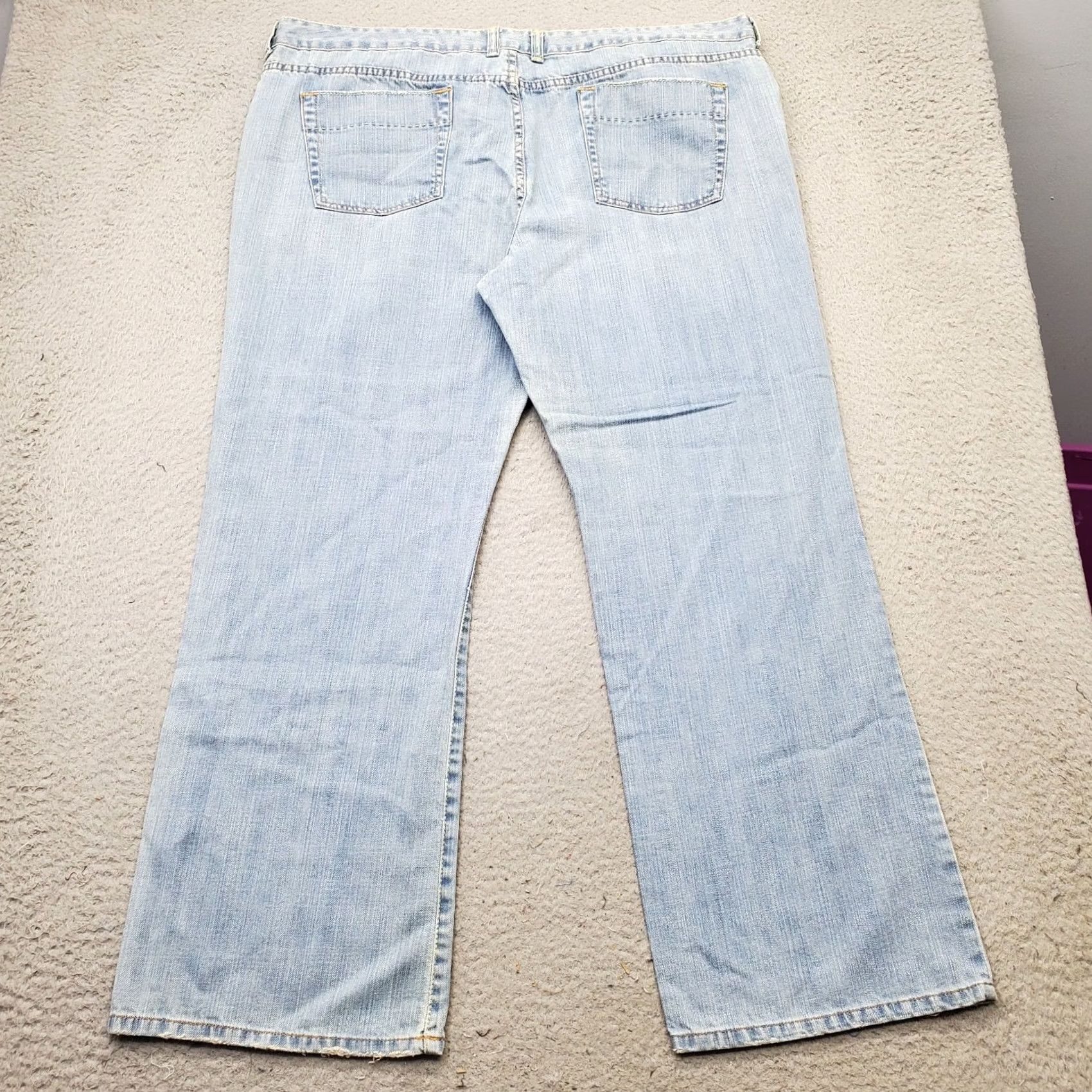 Parker Bitten by Sarah Jessica Parker Jeans Womens Size 20S Blue Denim Straight Leg Jeans Bluen Denim 29" Inseam 5-Pocket Womens Size 20 Regular Mens? Size 42" / US 20 - 2 Thumbnail