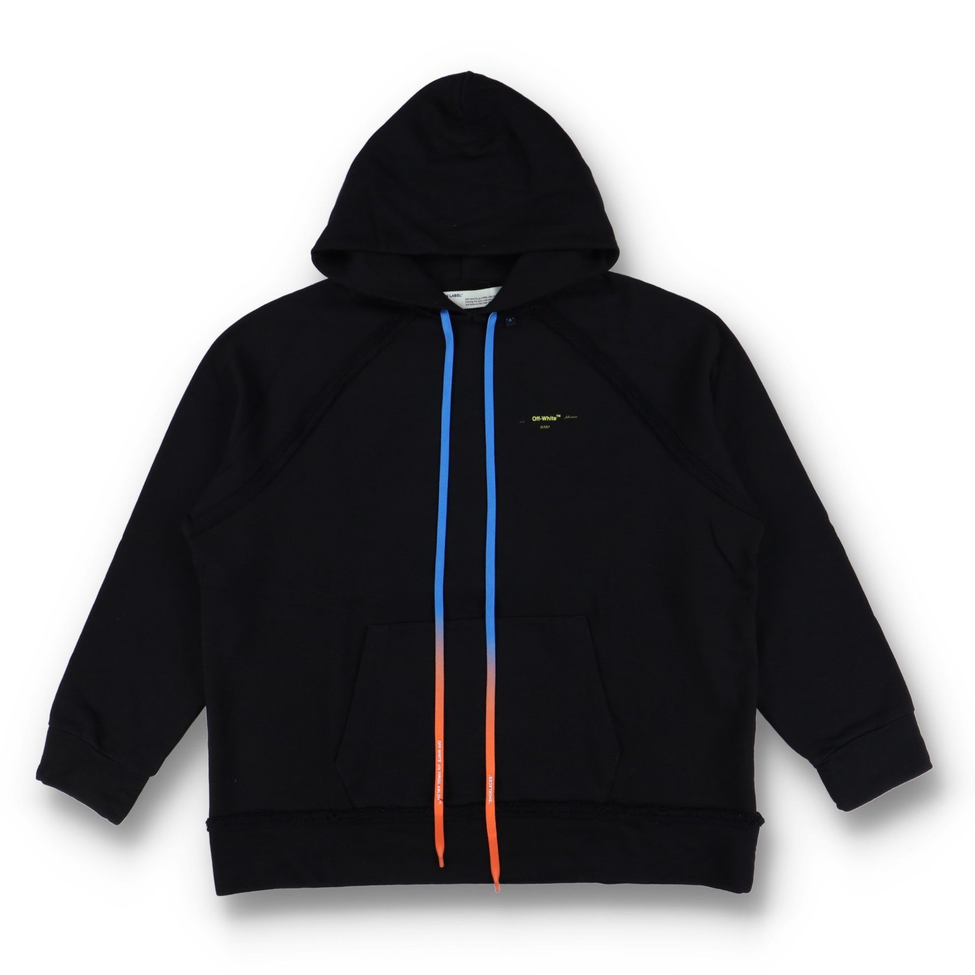 Off-White Black and Yellow Acrylic Arrows Oversized Hoodie Size US L / EU 52-54 / 3 - 2 Thumbnail