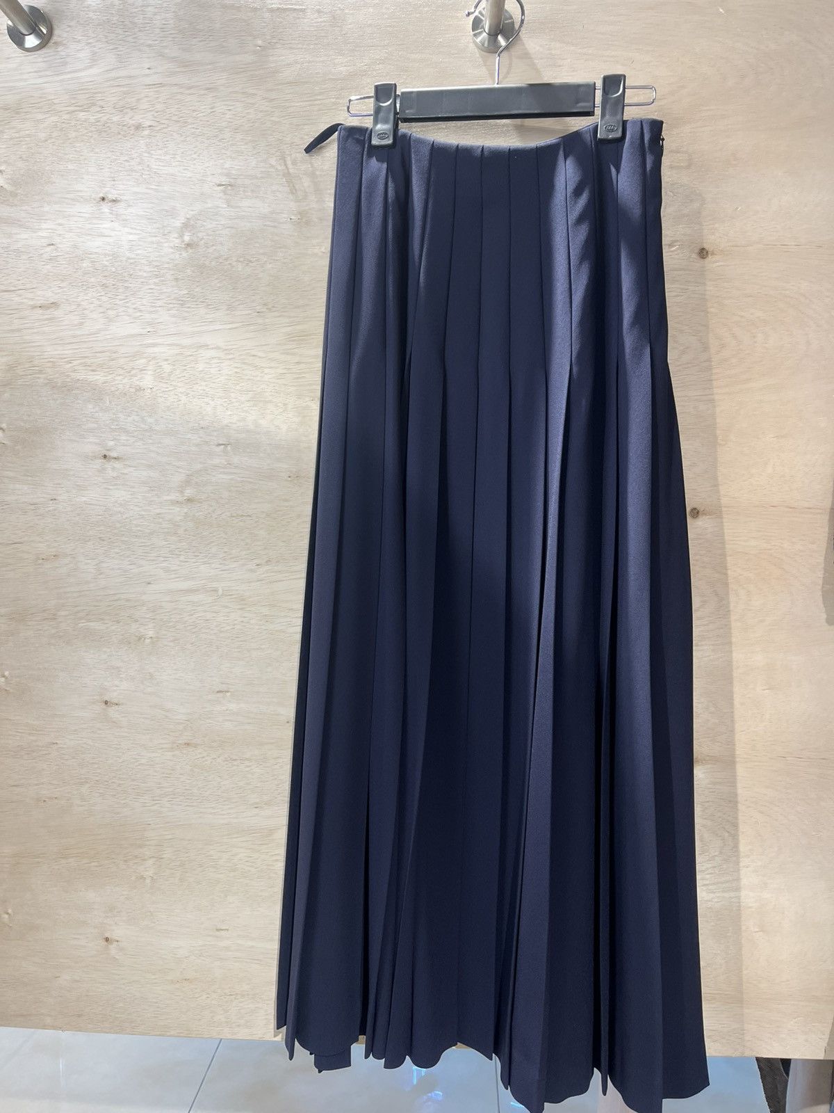 Undercover Undercover Pleated Navy Skirt Size 26" / US 2 / IT 38 - 2 Thumbnail