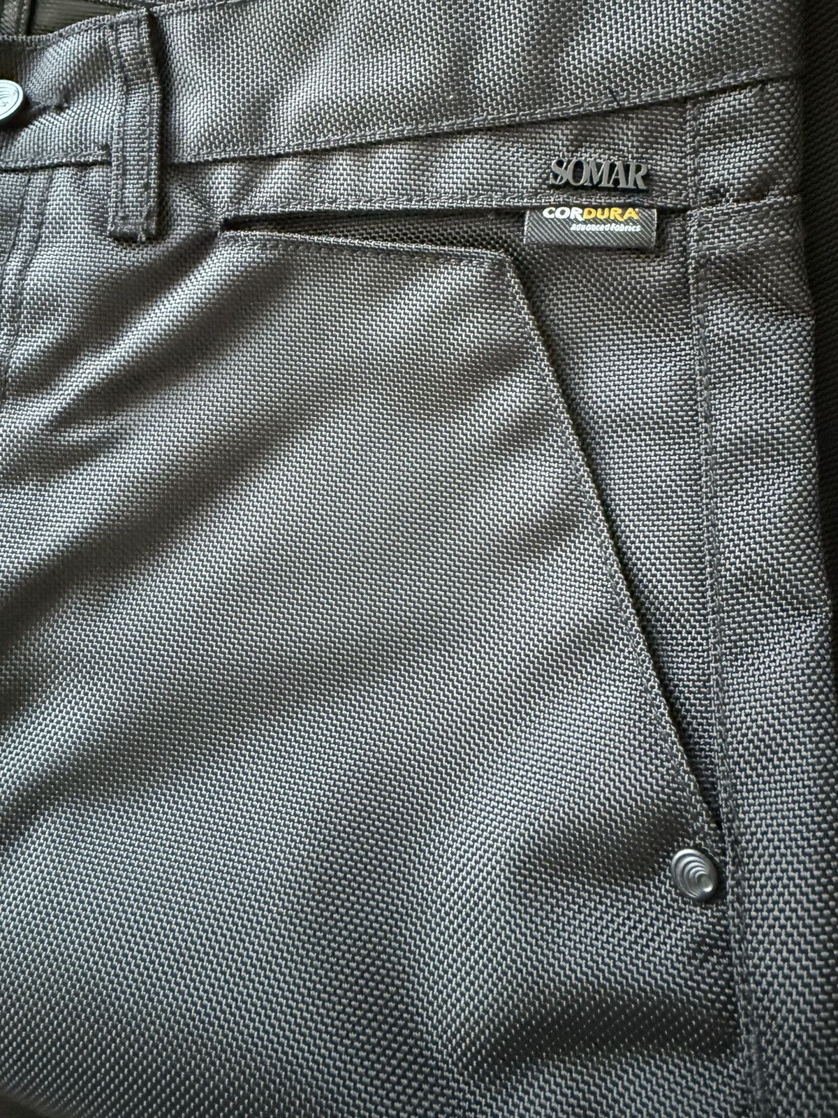Somar Somar 32W Ahab Cordura Ballistic Nylon black wide leg pants Size US 32 / EU 48 - 4 Thumbnail