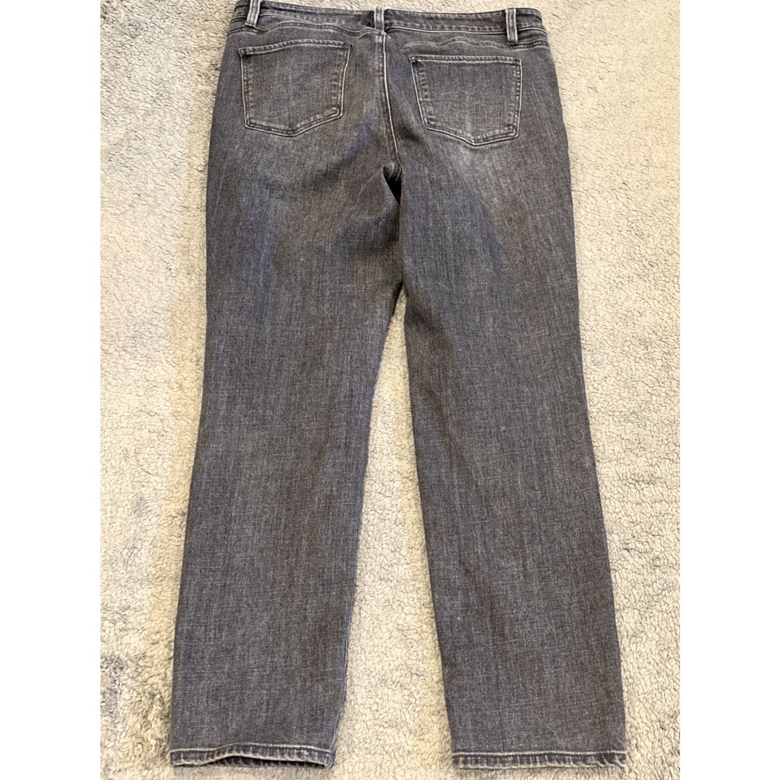 Talbots Talbots Jeans Womens 10 Slim Ankle Five Pocket Gray Stretch Denim Size 32" / US 10 / IT 46 - 7 Thumbnail