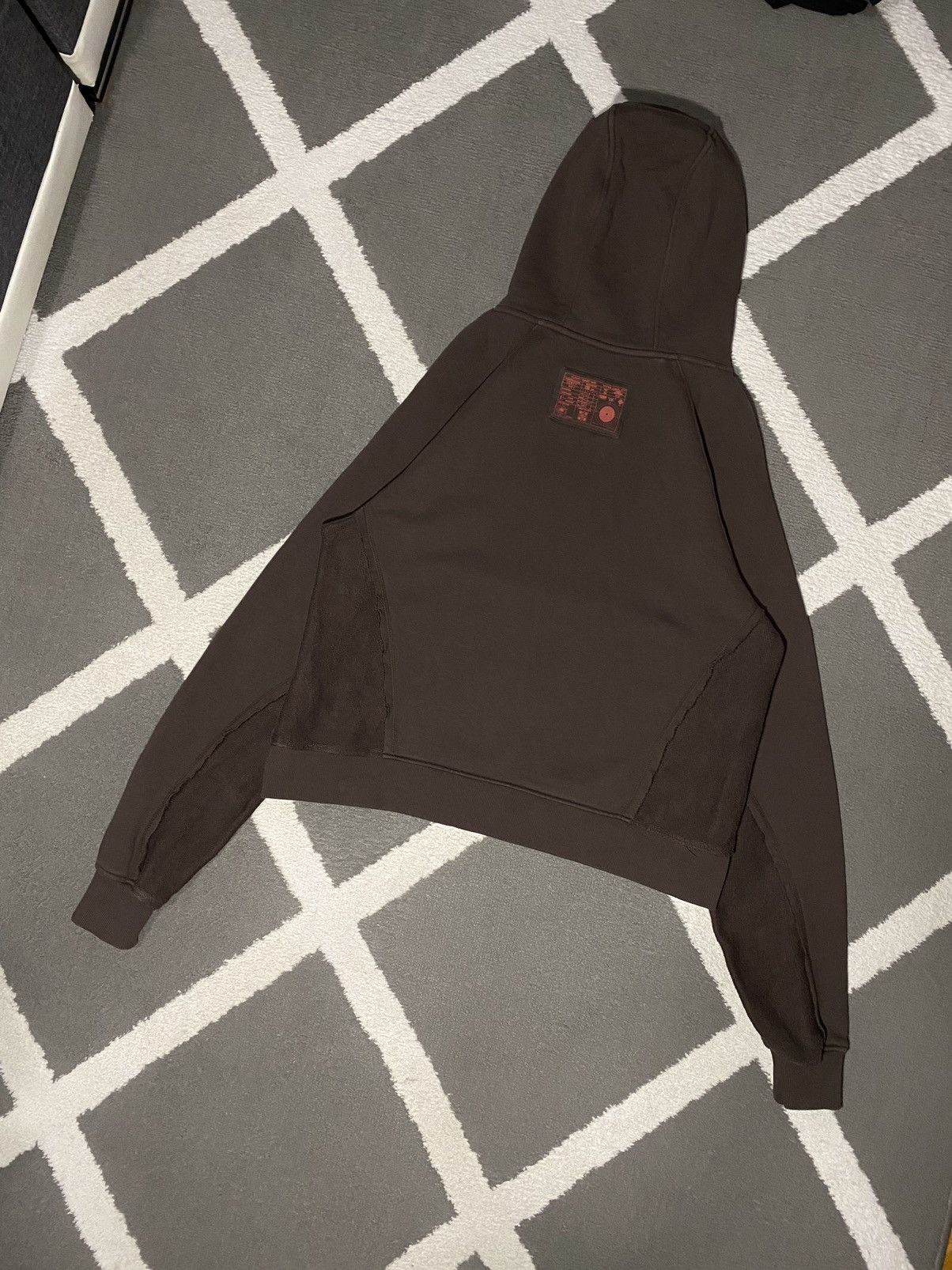 Designer × Vintage Vicinity Shooting House Brown Boxy Fit Hoodie Size US S / EU 44-46 / 1 - 8 Thumbnail