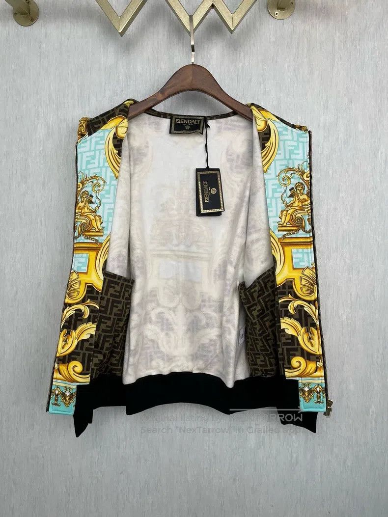 Versace Versace Thin fleece zip jacket Size US M / EU 48-50 / 2 - 6 Thumbnail