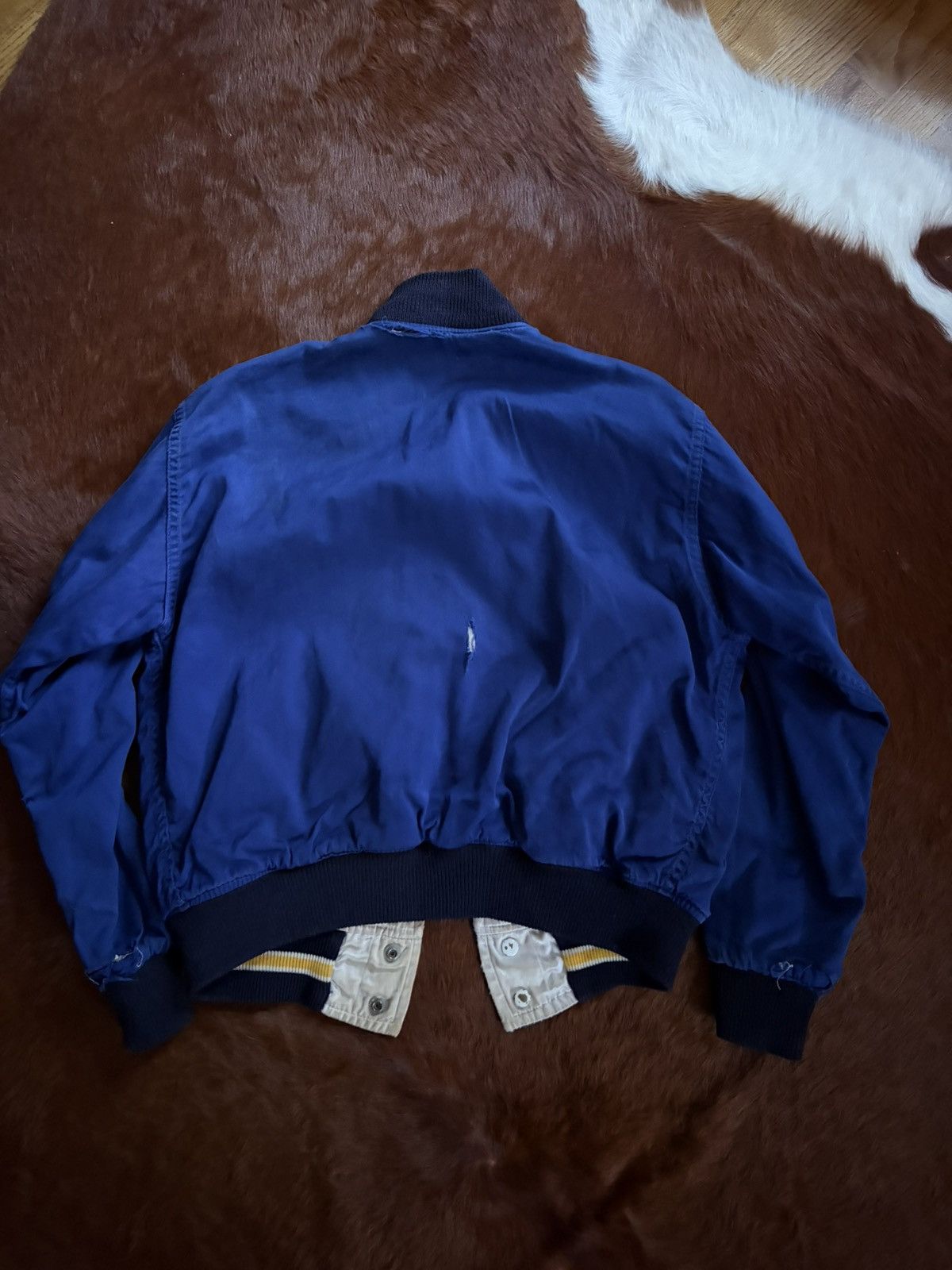 Vintage Vintage varsity reversible jacket Size US M / EU 48-50 / 2 - 2 Thumbnail