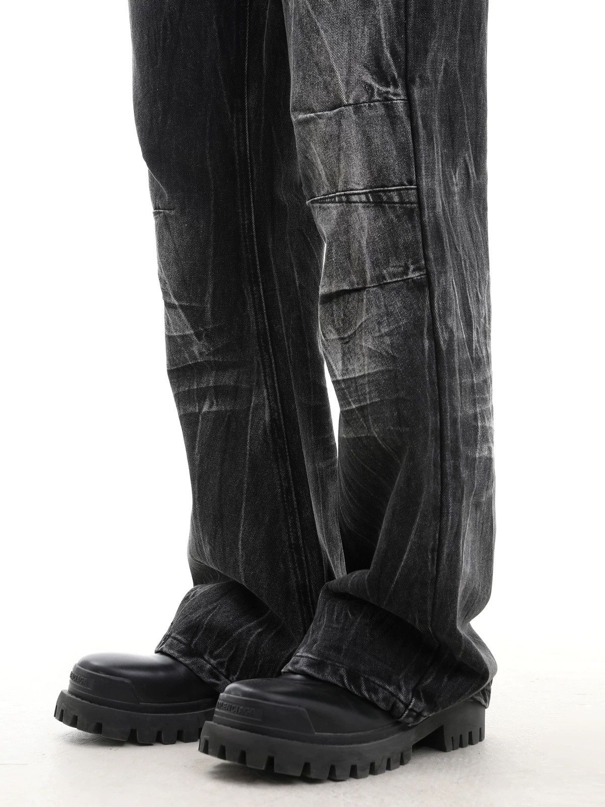 Japanese Brand × Vintage Retro punk pants Size US 31 - 5 Thumbnail