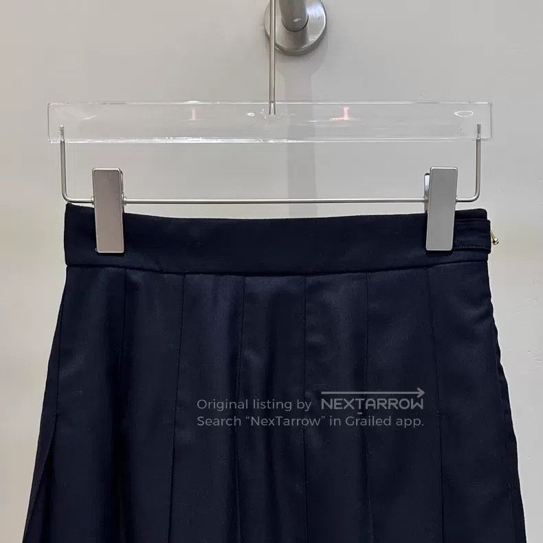 Thom Browne Thom Browne Classic Pleated Skirt Size 25" / US 0 / IT 36 - 2 Thumbnail