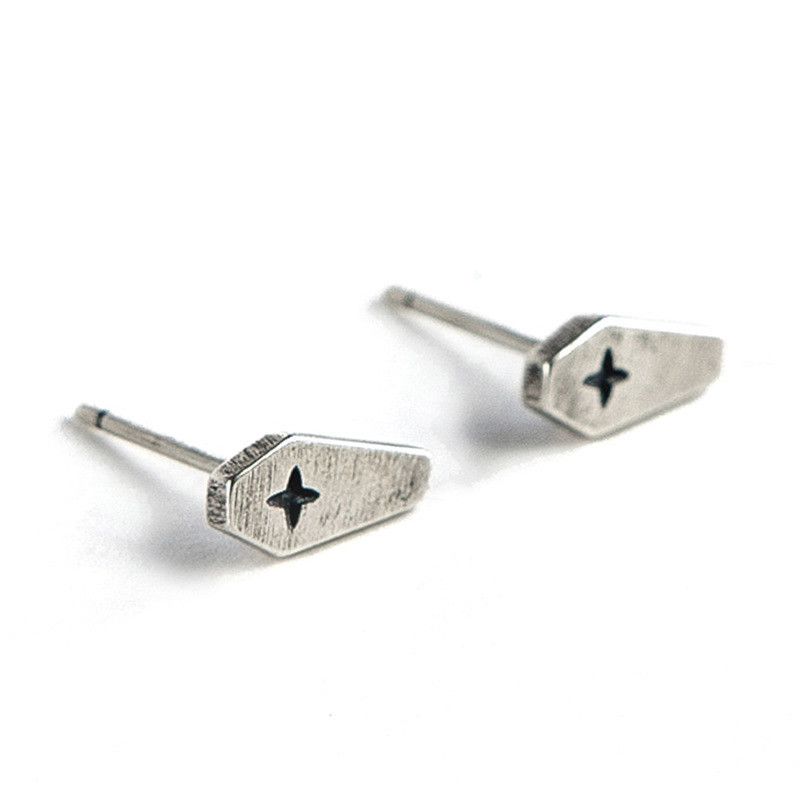 Jewelry Gundam Shield Unicorn Crazy Earrings One Pairs Chrome Size ONE SIZE - 6 Thumbnail