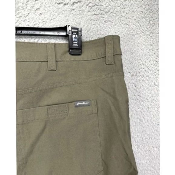Eddie Bauer Eddie Bauer Convertible Tech Pants Mens 40X32 Olive Nylon Blend Hiking Outdoor Casual Workwear Euro? Size US 40 / EU 56 - 5 Thumbnail