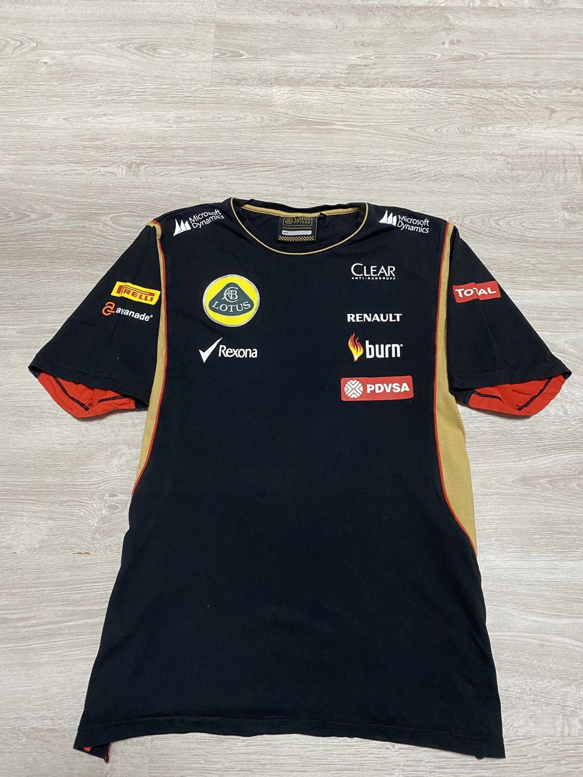 Formula 1 Vintage Lotus Racing Racing Tee Rare Marlboro Rare Size L ...