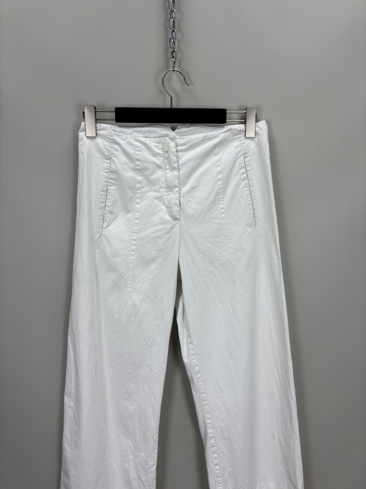 Annette Gortz Womens pants Annette Gortz Size 36 Color White Size 26" / US 2 / IT 38 - 2 Thumbnail