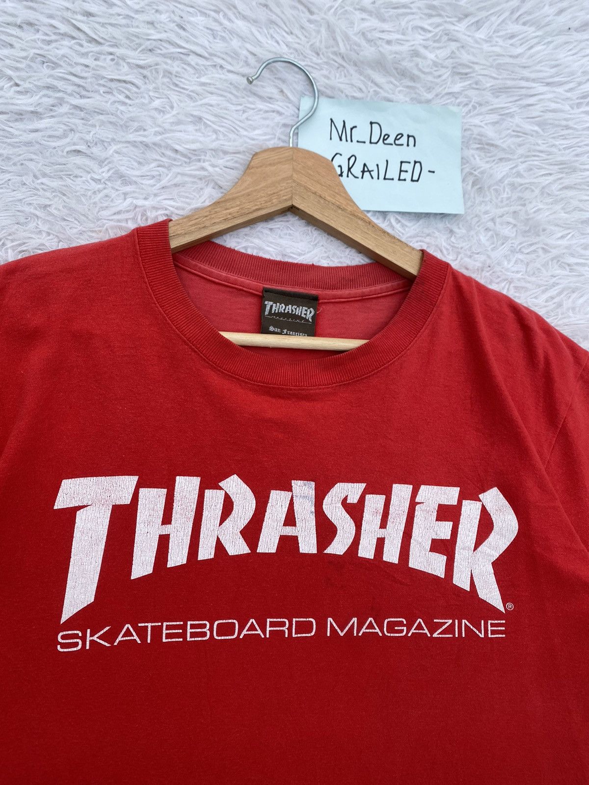 Thrasher Vintage Y2K Thrasher T Shirt Skateboarding Crewneck Tees Size US M / EU 48-50 / 2 - 6 Thumbnail