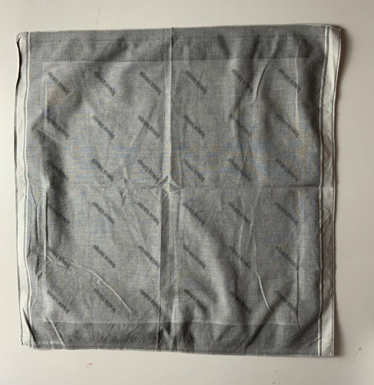 Pierre Cardin Pierre Cardin Monogram Bandana Handkerchief Size ONE SIZE - 5 Thumbnail