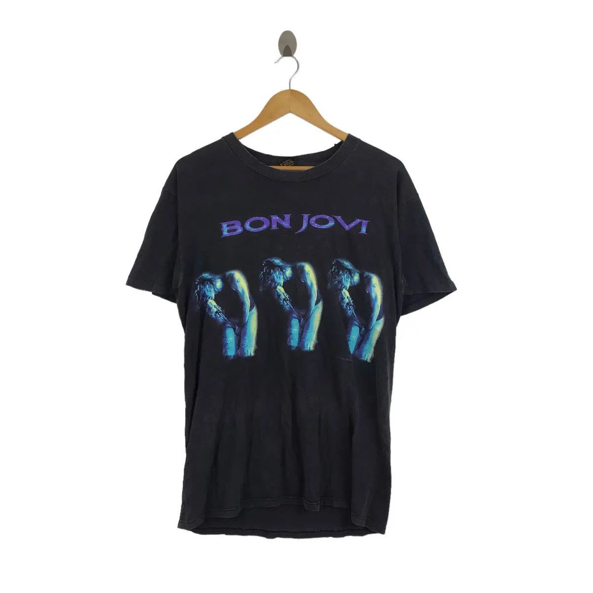 Vintage 1994 BON JOVI Cross Road Album Tour Live Tee Shirt