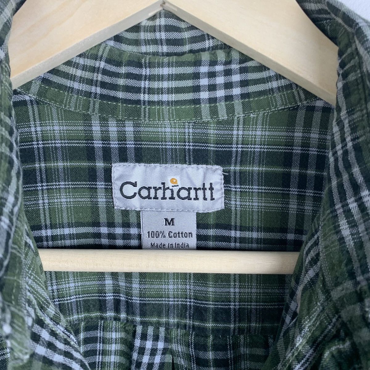 Carhartt Men’s Vintage Carhartt Plaid Shirt Button Up Long Sleeve M Size US M / EU 48-50 / 2 - 9 Thumbnail