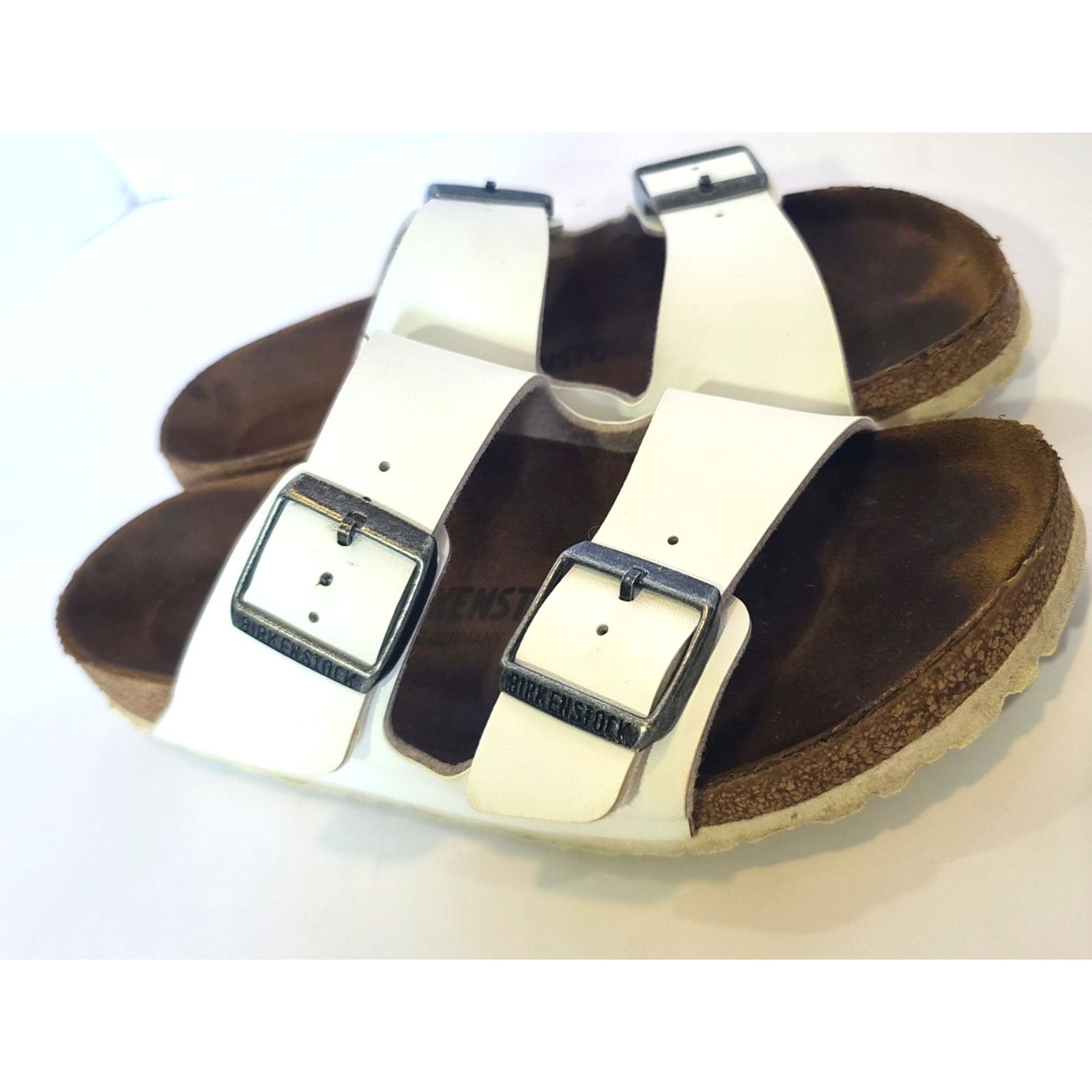 Birkenstock Birkenstock Arizone Birko-Flor Womens Sandals EUR 38 US 7 Size US 7 / IT 37 - 4 Thumbnail