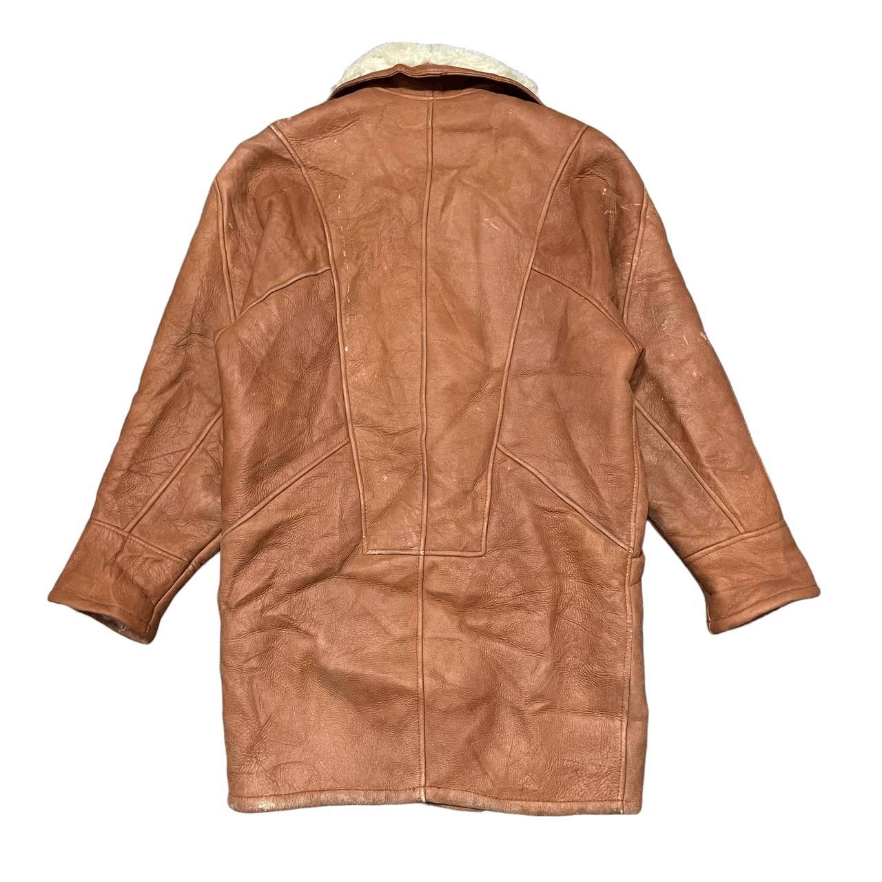 Leather Vintage Hugo Bugati Milano Shearling Leather Jacket Size US M / EU 48-50 / 2 - 14 Thumbnail