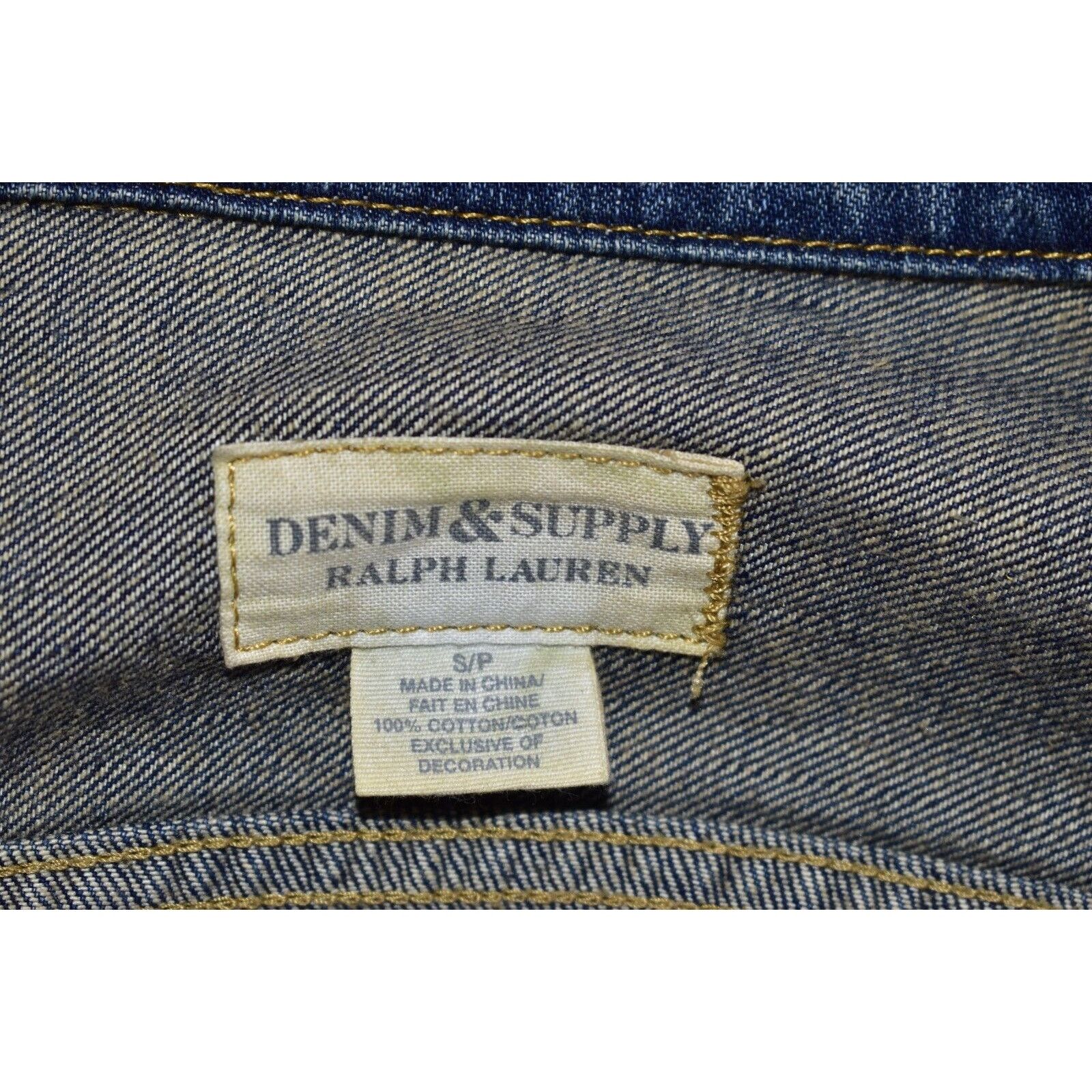 Denim & Supply Ralph Lauren DENIM & SUPPLY RALPH LAUREN VTG Denim Military Jacket Size S Size S / US 4 / IT 40 - 6 Thumbnail