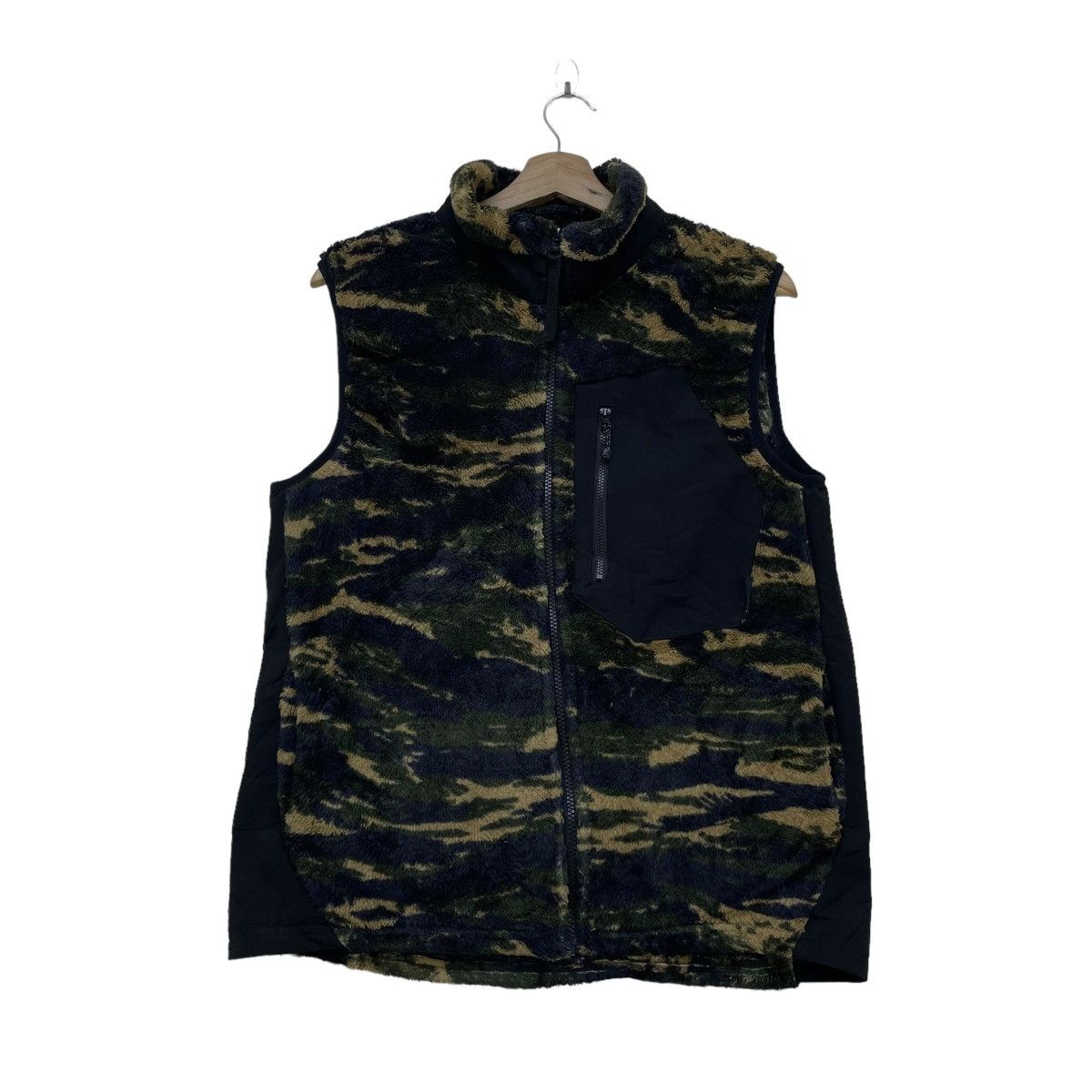 Japanese Brand DS AFB Black Camo Pullover Vest | Grailed