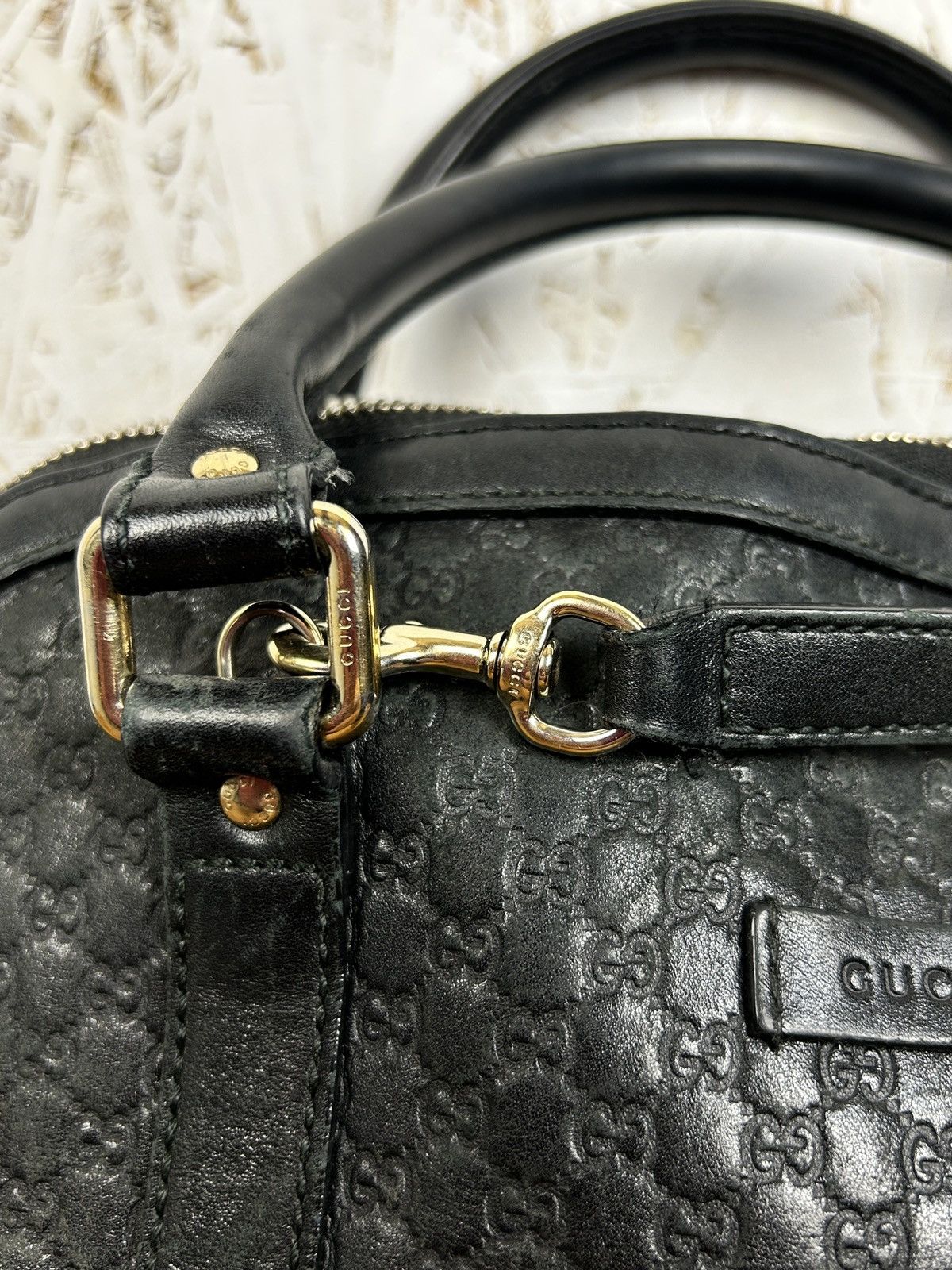 Gucci Gucci GG Micro Guccissima Leather Handbag 449663 Size ONE SIZE - 4 Thumbnail