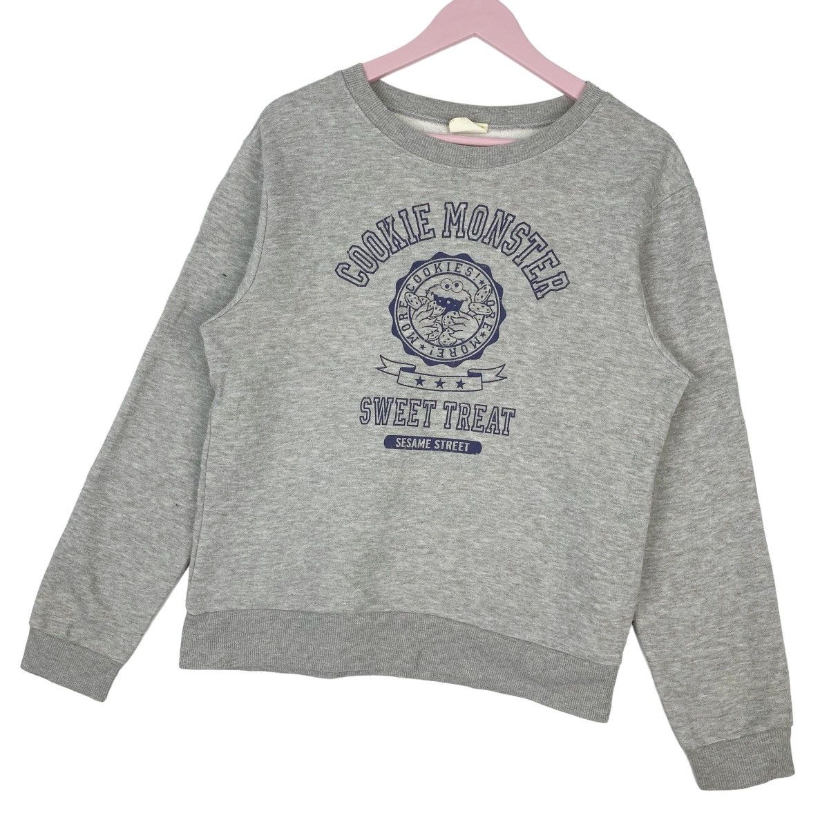 Designer × Vintage Cookie Monster Sesame Street Sweatshirt Crewneck Pullover Size US M / EU 48-50 / 2 - 3 Thumbnail