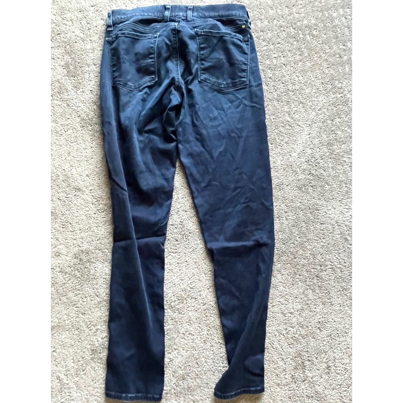 Lucky Brand Lucky Brand Jeans Women Skinny 6 Regular 28/29 Blue Dark Denim Inseam 29 Vintage No Womens Jeans Size 28" / US 6 / IT 42 - 3 Thumbnail