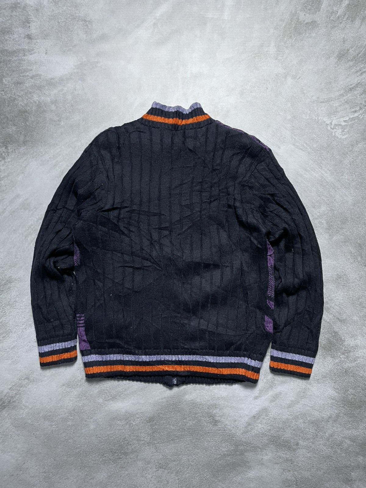 Coogi Jean Louis Fradet Style 3D Knit Jacket Size US L / EU 52-54 / 3 - 6 Thumbnail