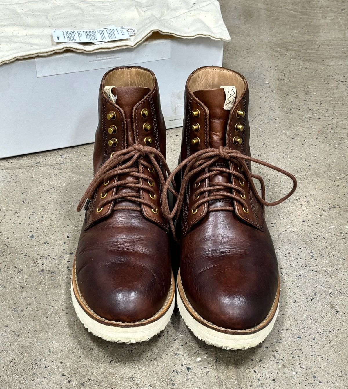 Visvim Visvim 19aw Virgil Boots Folk burgundy Size US 10 / EU 43 - 2 Thumbnail