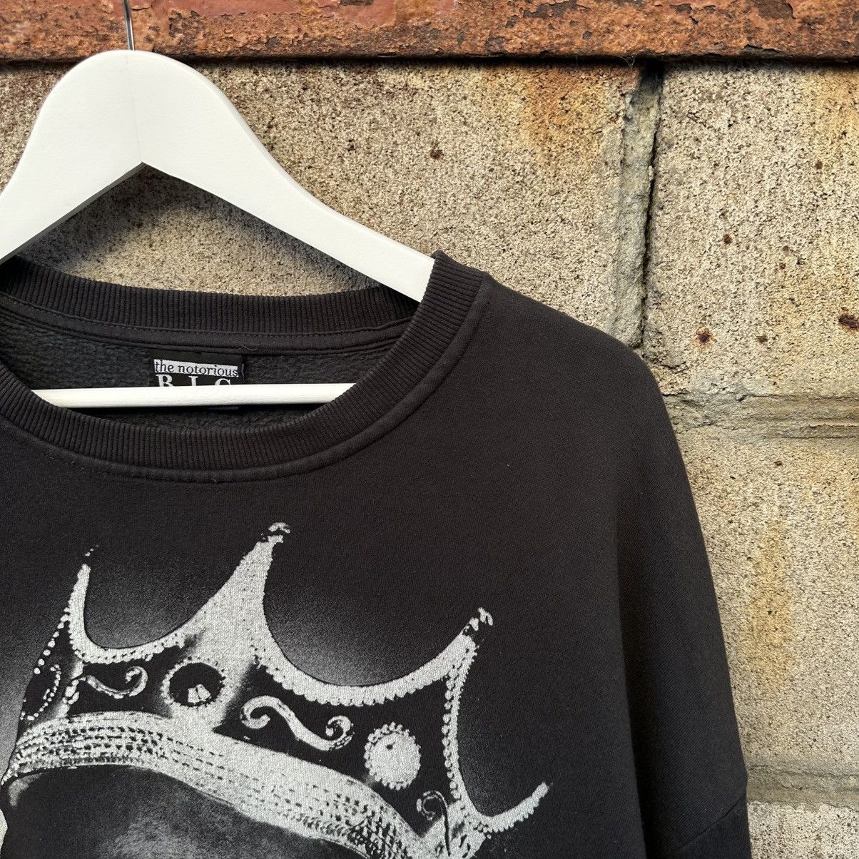 20471120 Vintage B.I.G Sweatshirt Big Logo Rap BIG 00s USA SK8 Size US XL / EU 56 / 4 - 5 Thumbnail