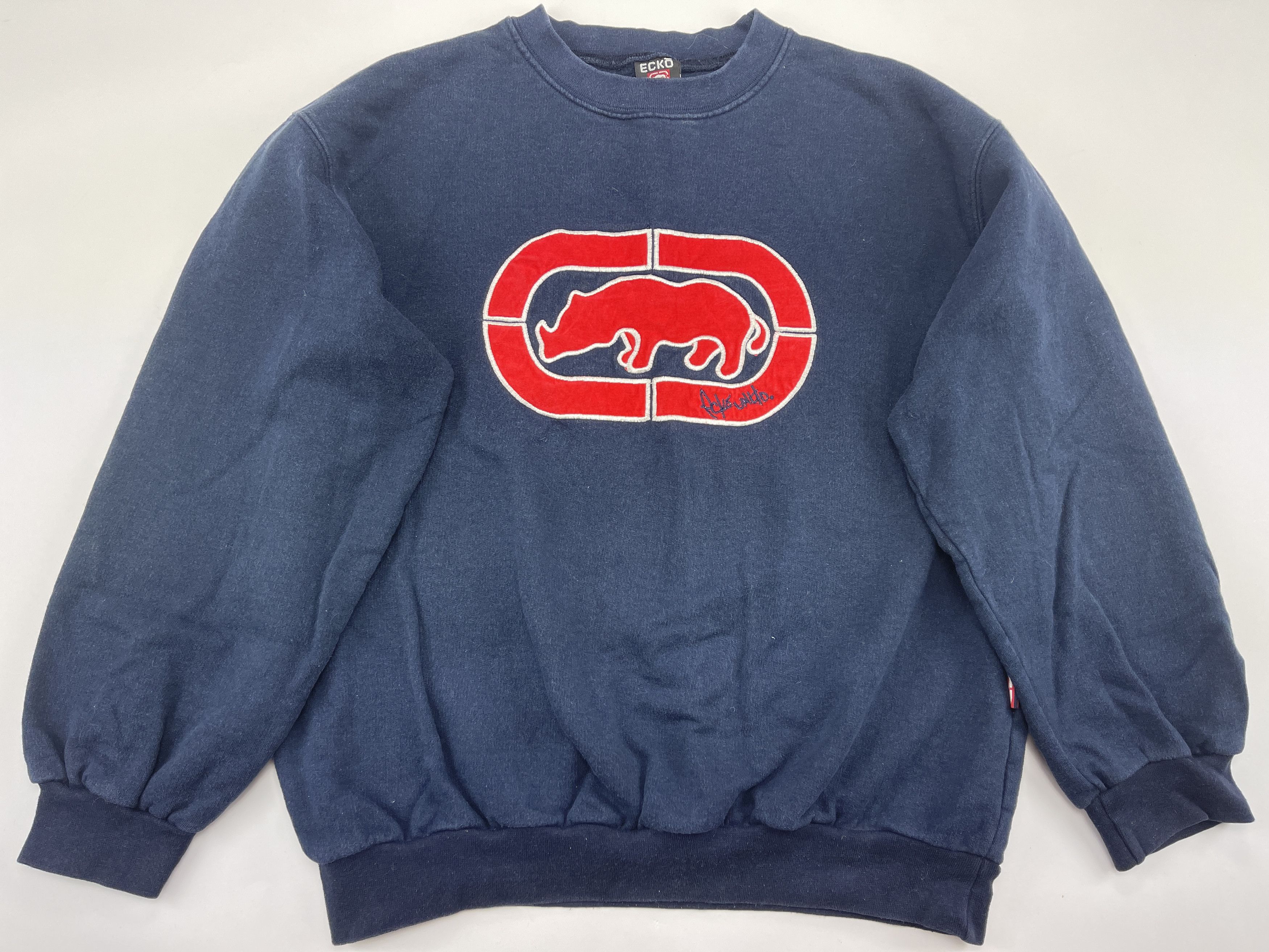 Ecko Unltd. ECKO UNLTD sweatshirt, blue, vintage 90s hip hop, 1990s S Size US S / EU 44-46 / 1 - 12 Thumbnail