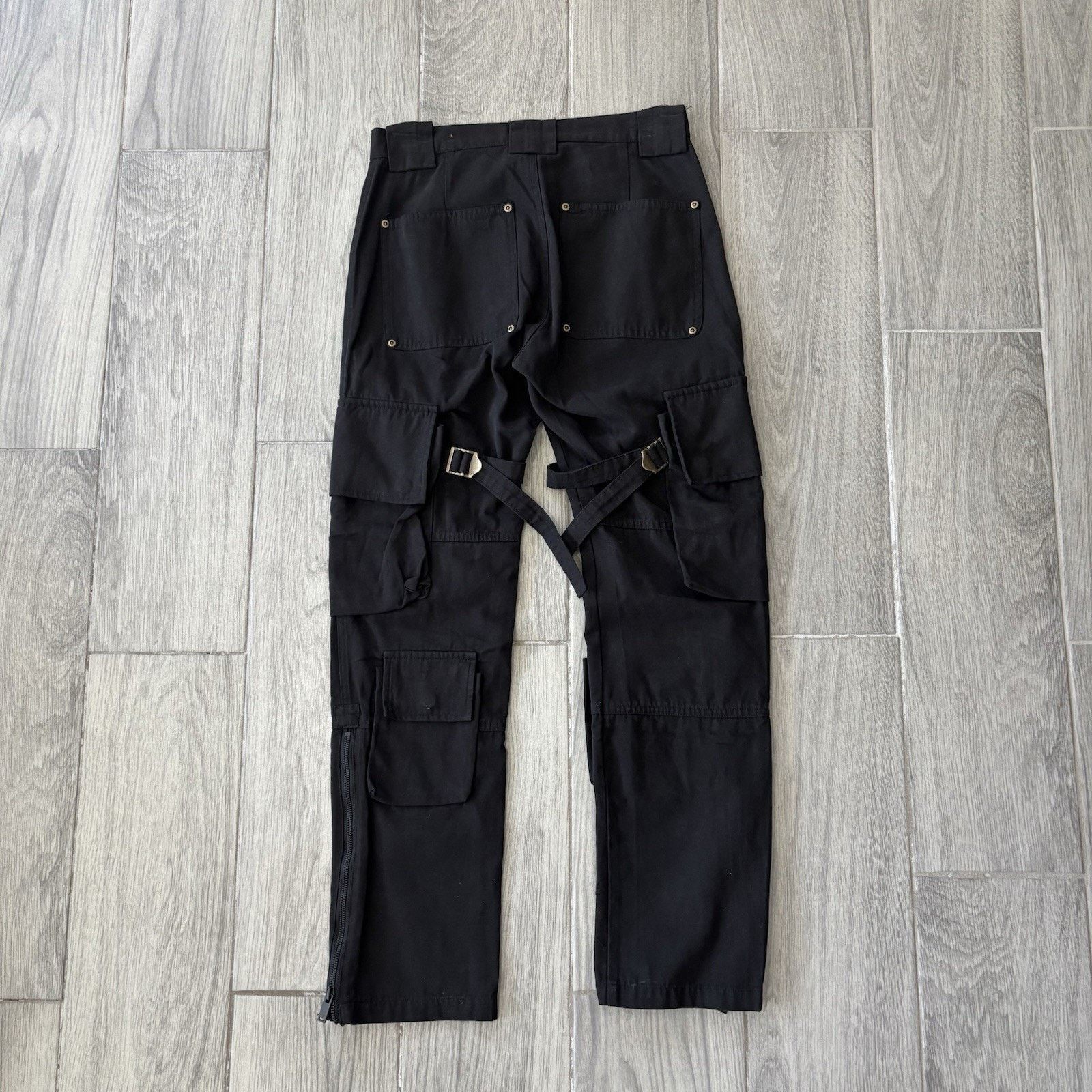 Kody Phillips Kody Phillips Cargo Pants Mr Poopy Snap Button Utility 28x29 Size US 28 / EU 44 - 6 Thumbnail