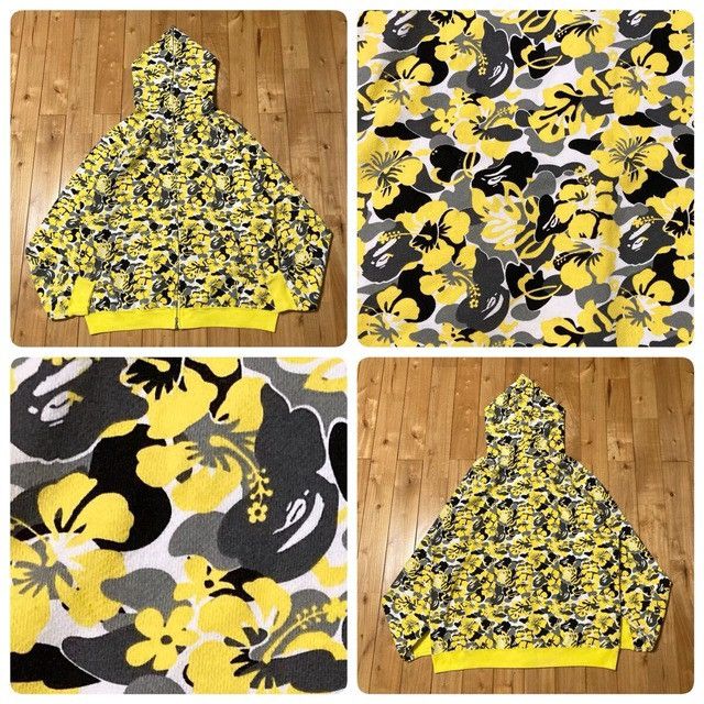 Bape BAPE Aloha Camo Full Zip Hoodie a bathing ape NIGO Size US L / EU 52-54 / 3 - 1 Thumbnail