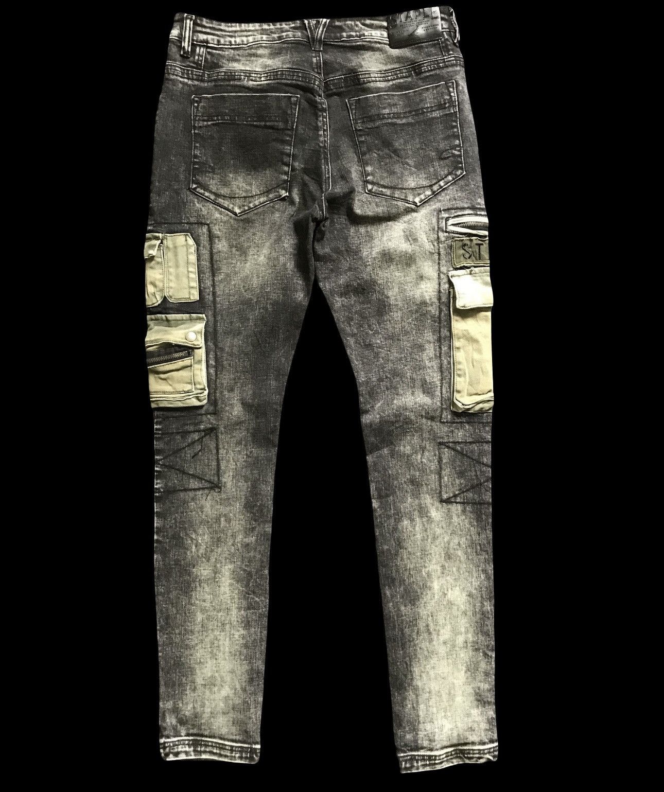 Seditionaries CP248 STAPLE Seditionaries Parachute Hybrid Skinny Jeans Size US 31 - 2 Thumbnail