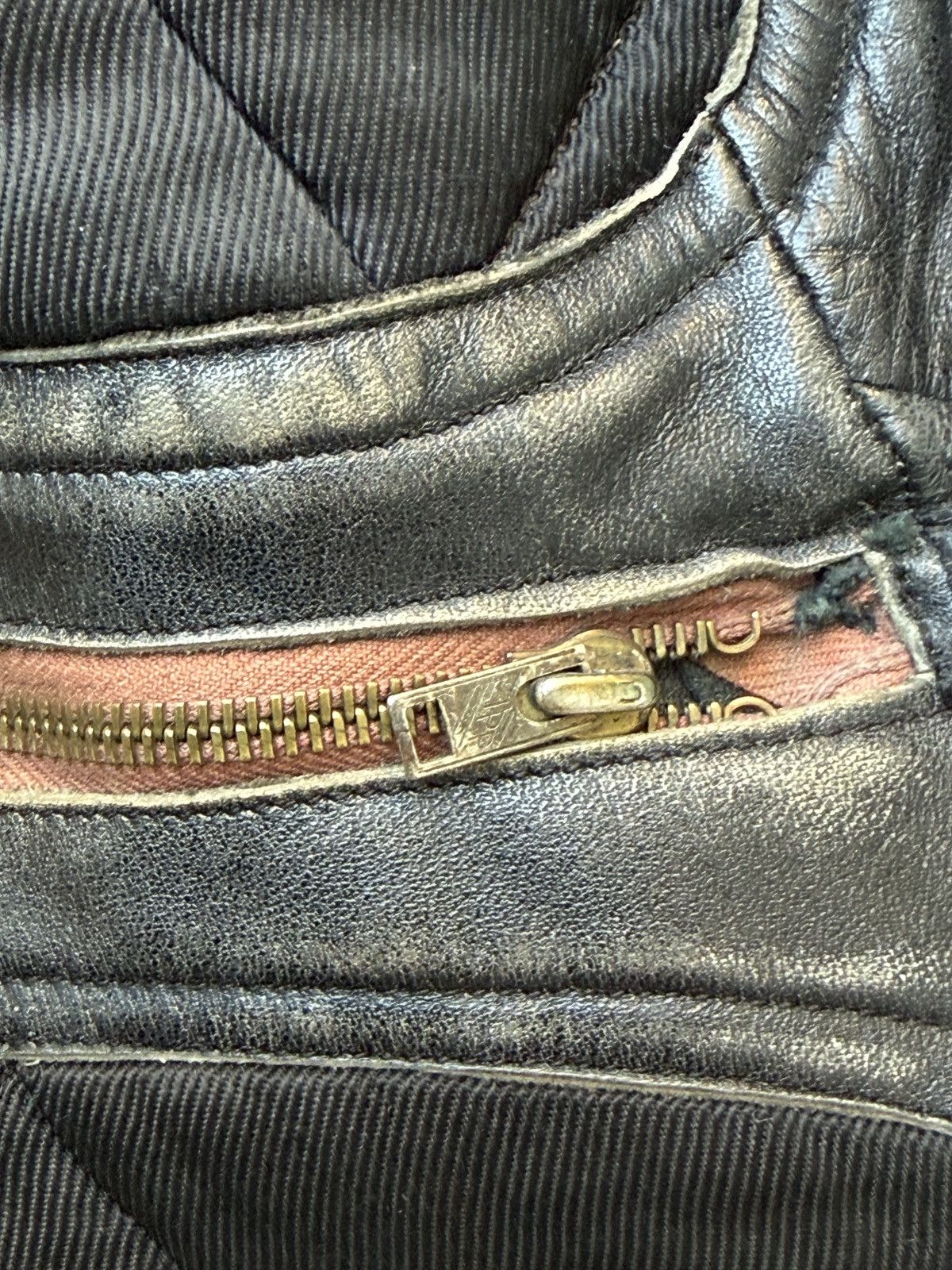 Vintage Retro Military WW2 German Luftwaffe Distressed Leather Coat Size US L / EU 52-54 / 3 - 20 Thumbnail
