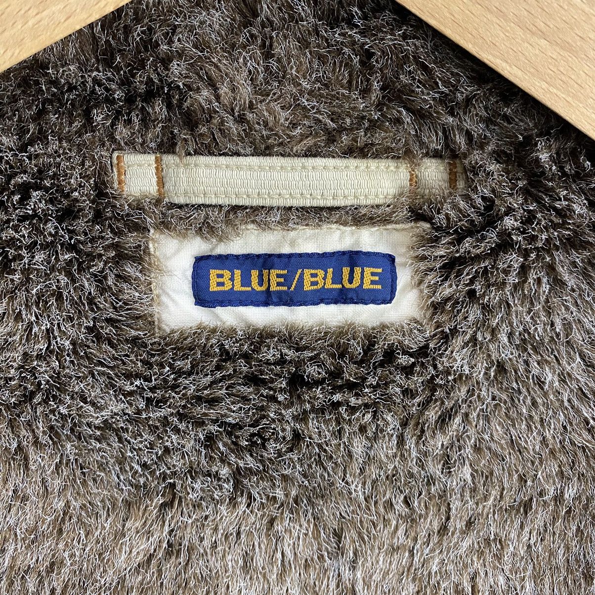 Blue Blue Japan × Japanese Brand × Vintage VINTAGE RARE‼️BLUE BLUE JACKET WITH FUR LINING Size US M / EU 48-50 / 2 - 14 Thumbnail