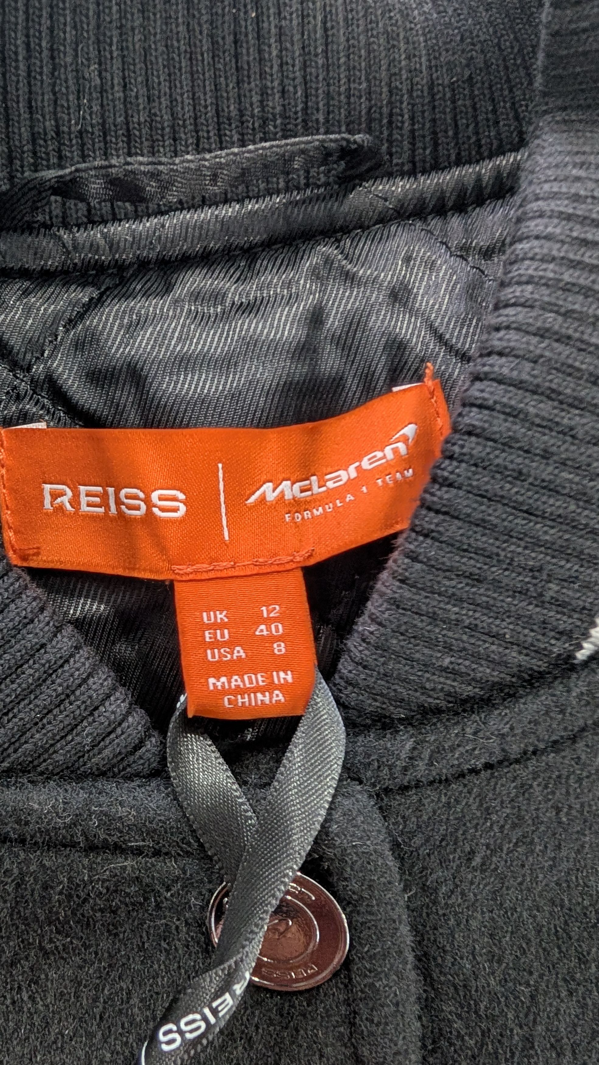 Reiss Reiss x McLaren F1 Team Blain Wool Bomber Jacket Size M / US 6-8 / IT 42-44 - 11 Thumbnail