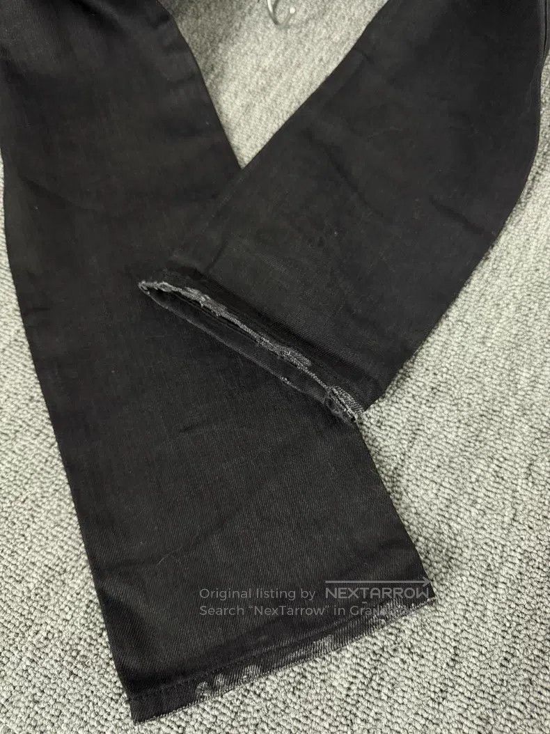 Saint Laurent Paris Saint Laurent Paris Black distressed denim jeans Size US 29 - 4 Thumbnail