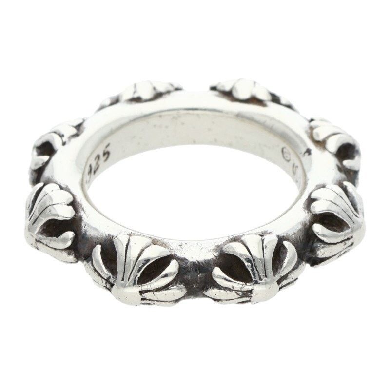 Chrome Hearts Chrome Hearts Cross Band Silver Ring Size ONE SIZE - 2 Thumbnail