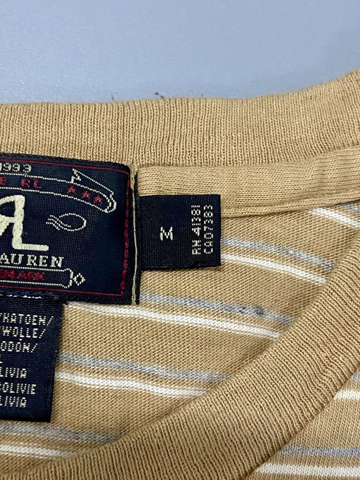 RRL Ralph Lauren RRL RALPH LAUREN STRIPES TEE Size US M / EU 48-50 / 2 - 12 Thumbnail