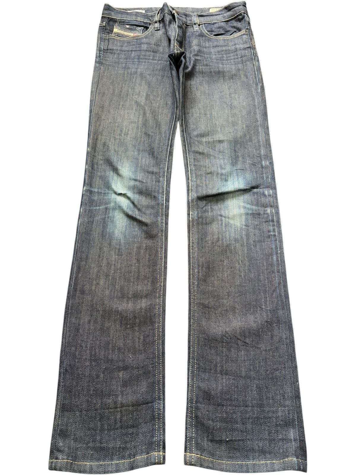 Diesel Vintage Italy Diesel Livy Faded Wash Distressed Jeans Size 27" / US 4 / IT 40 - 1 Thumbnail